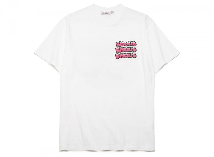 Bisous Skateboards Tony Tshirt White - Bisous Skateboards