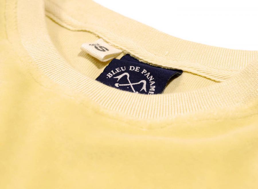 Bleu de Paname Sweat Peau de Peche Vanille - Bleu de Paname