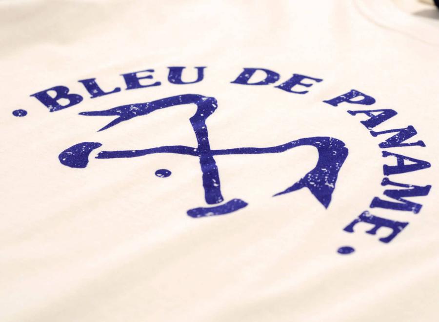Bleu de Paname Tee Bleu de Paname Ecru - Bleu de Paname