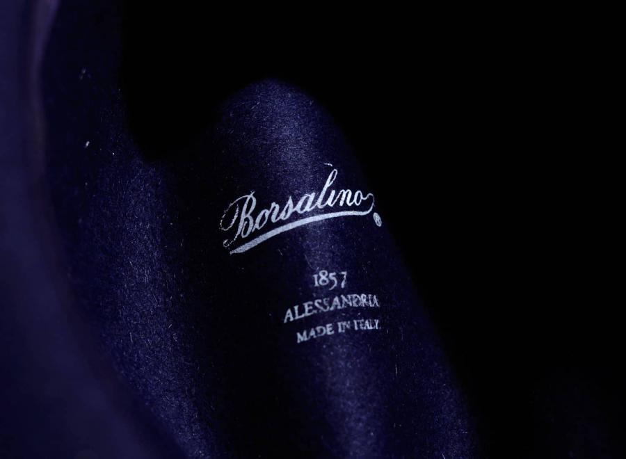 Borsalino Tesa Media Navy - Borsalino
