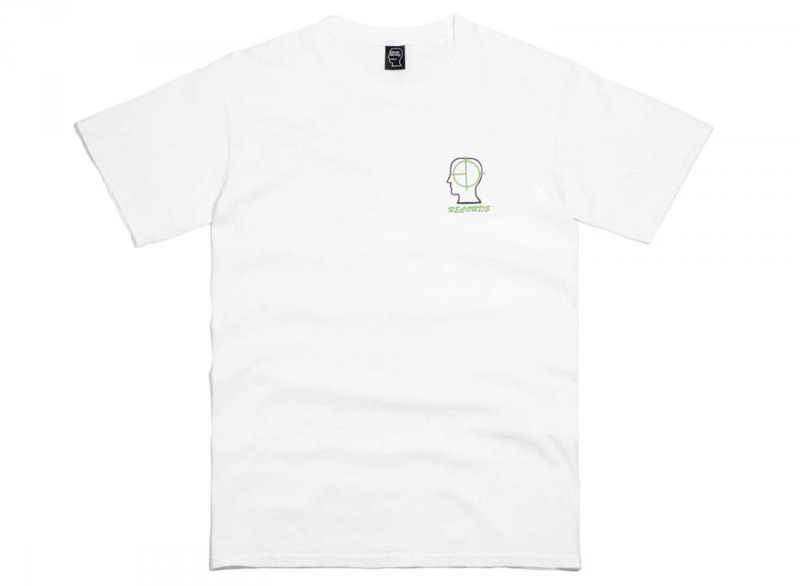 Brain Dead Records Cherrystones Psychic Residue Tee White - Brain Dead
