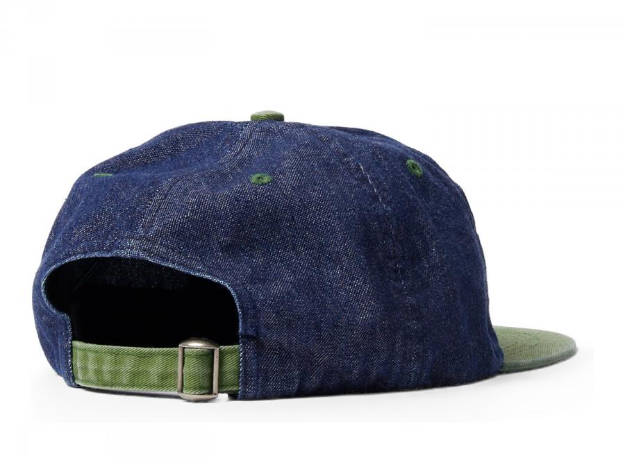 By Parra Lonely Key 6 Panel Hat Blue 56291 - By Parra