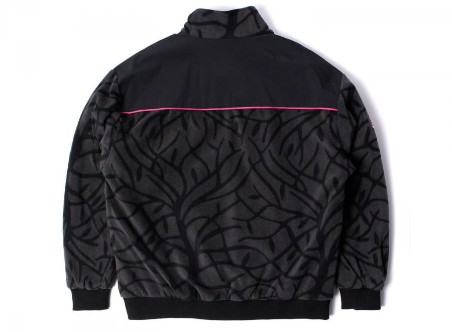 By Parra Loners Only Fleece Jacket Black - By Parra