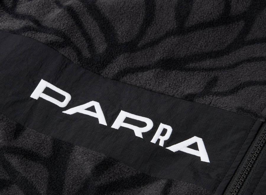 By Parra Loners Only Fleece Jacket Black - By Parra