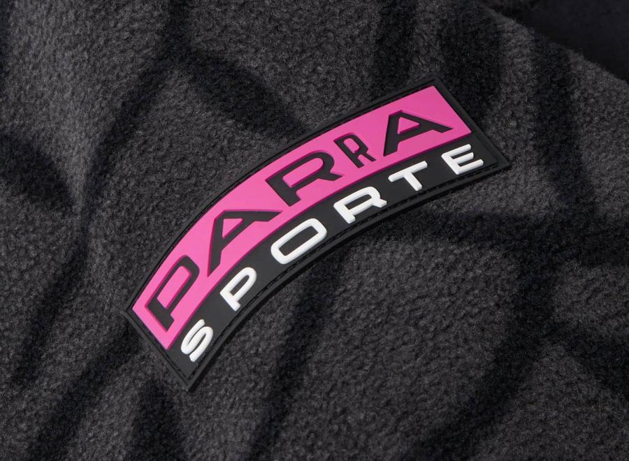 By Parra Loners Only Fleece Jacket Black - By Parra