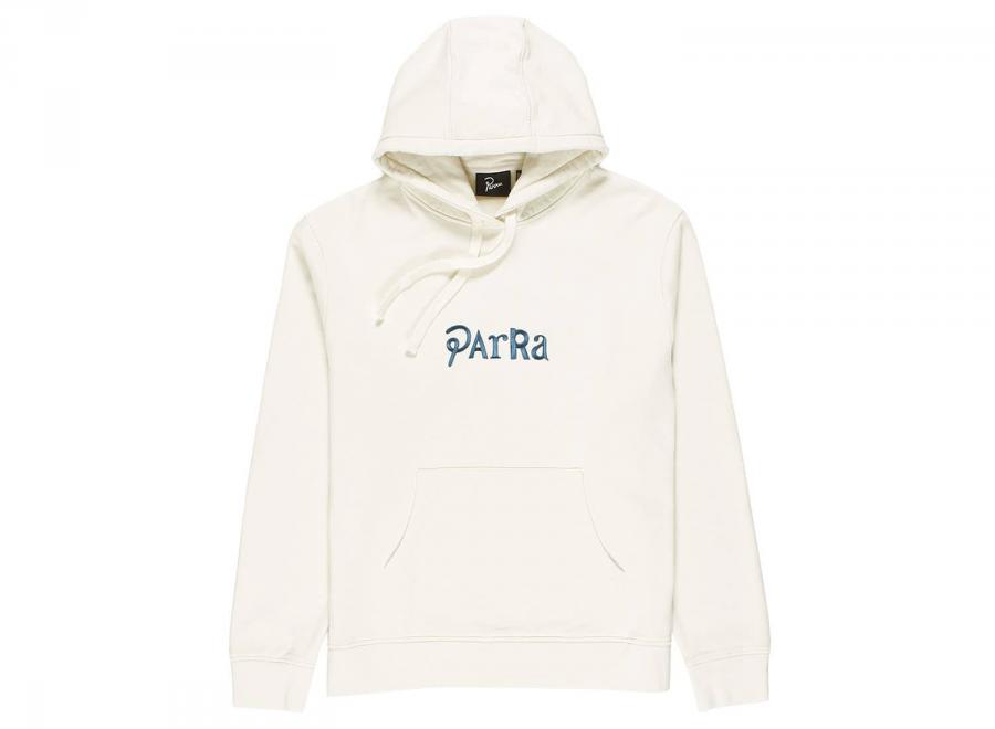 By Parra Motorcycle Guy Hooded Sweatshirt Off White - By Parra
