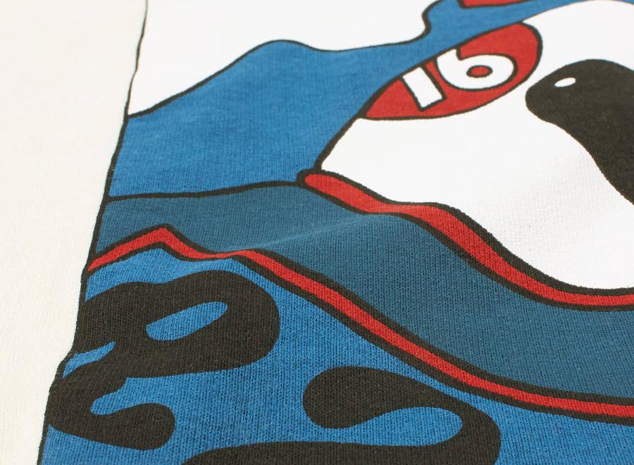 By Parra Motorcycle Guy Hooded Sweatshirt Off White - By Parra