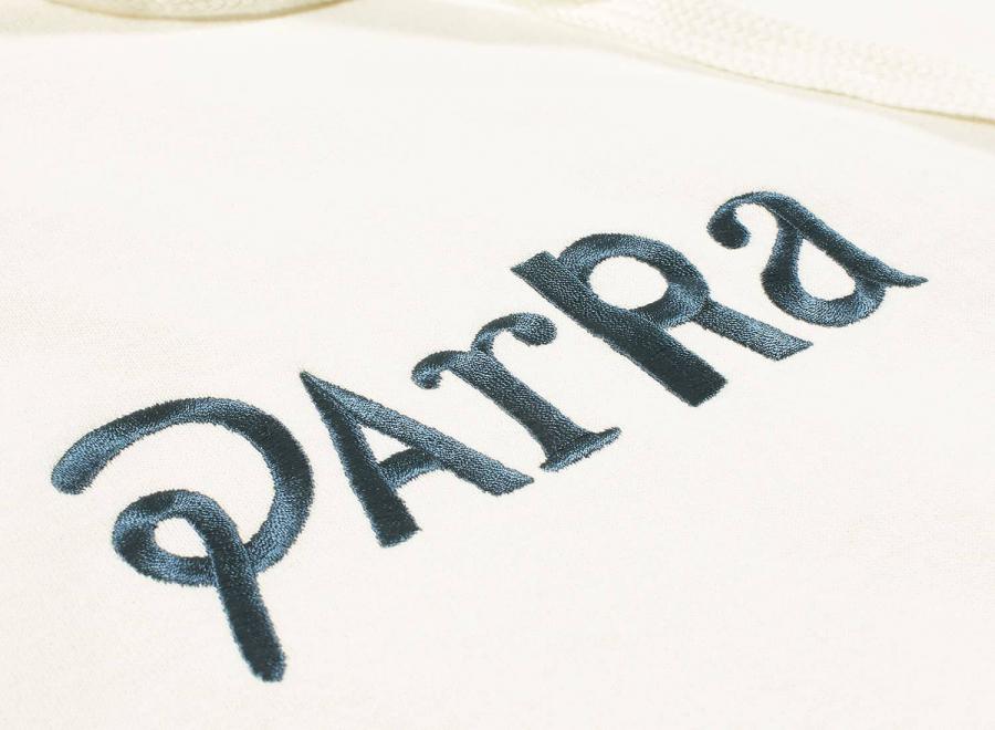 By Parra Motorcycle Guy Hooded Sweatshirt Off White - By Parra
