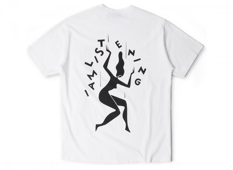 By Parra Not Listening Tshirt White 56311 - By Parra