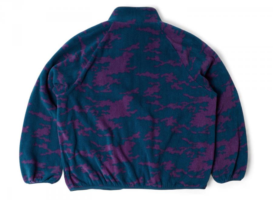 By Parra Purple Darwin Camo Fleece Blue 56255 - By Parra