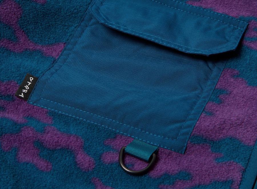 By Parra Purple Darwin Camo Fleece Blue 56255 - By Parra