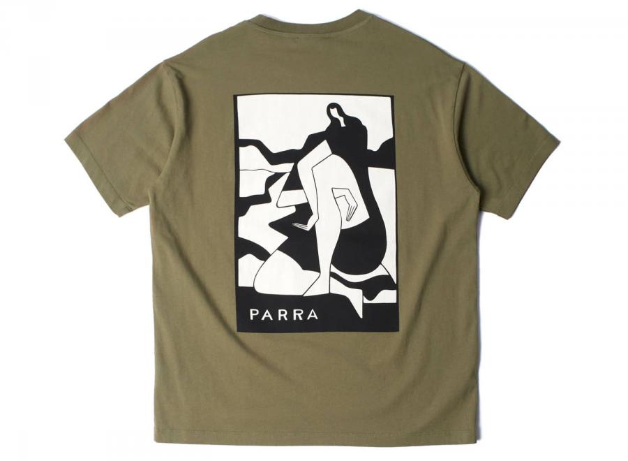 By Parra Waiting For You Tshirt Green 56110 - By Parra