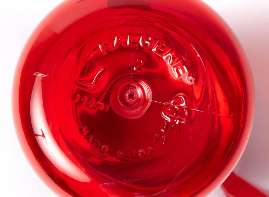 By Parra Water Slapped Nalgene Bottle Red 56190 - By Parra