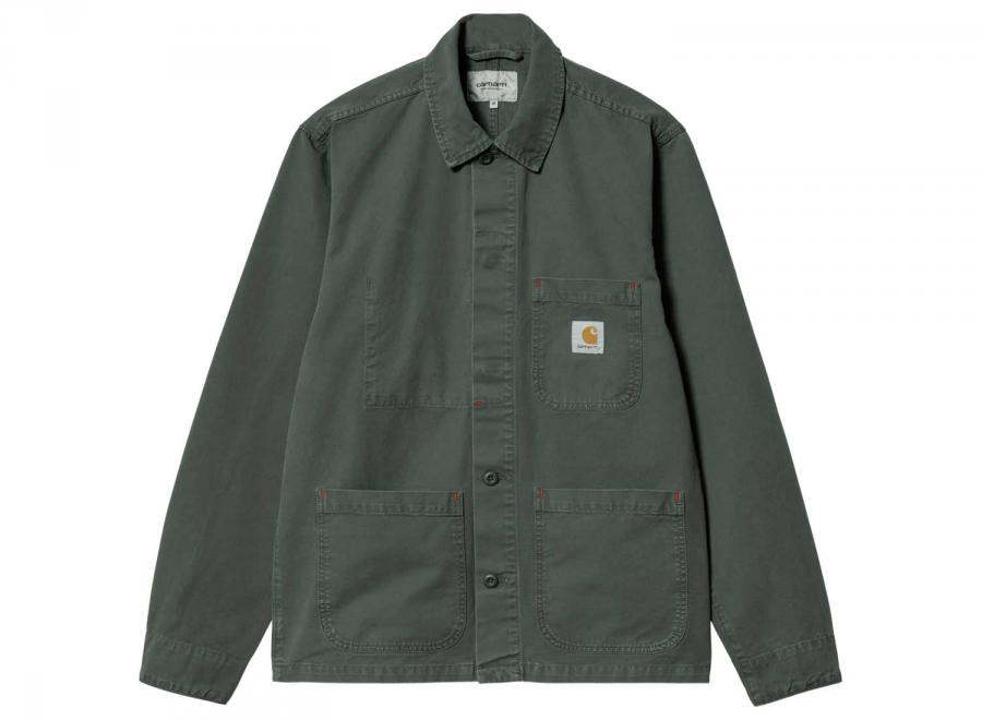 Carhartt WIP Wesley Jacket Hemlock Green - Novoid Plus