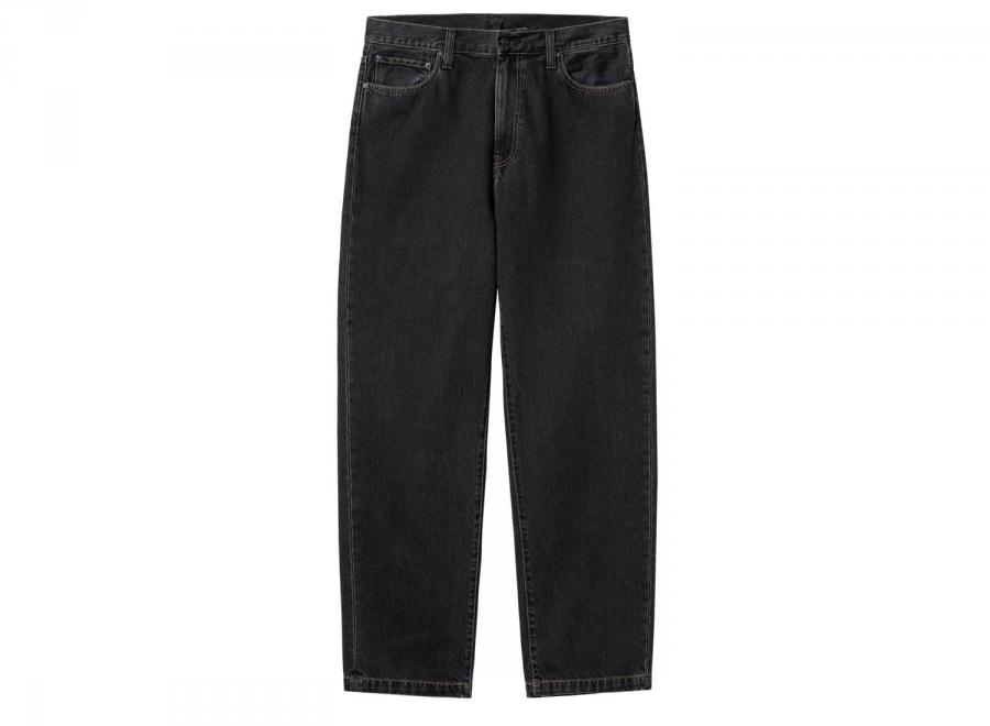Carhartt Aaron Pant Black Stone Washed I034237 - Carhartt Wip