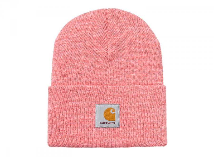 Carhartt Acrylic Watch Hat Dusty Rose Heather I020175 - Carhartt Wip