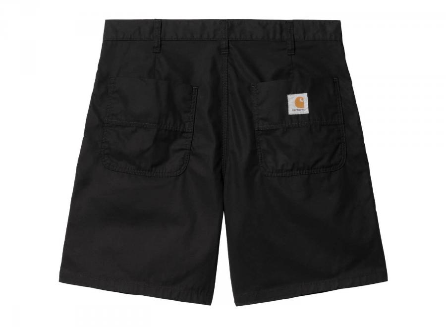 Carhartt Albert Short Black Rinsed I033125 - Carhartt Wip