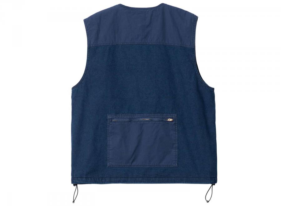 Carhartt Alma Vest Blue Stone Washed I031929 - Carhartt Wip