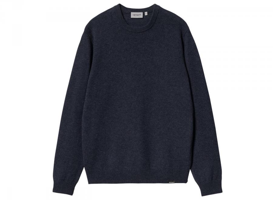 Carhartt Alten Sweater Air Force Blue Heather I033917 - Carhartt Wip
