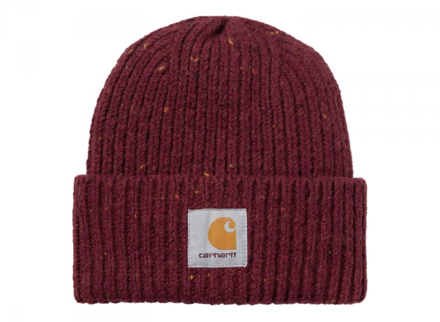 Carhartt Anglistic Beanie Speckled Malbec I013193 - Carhartt Wip