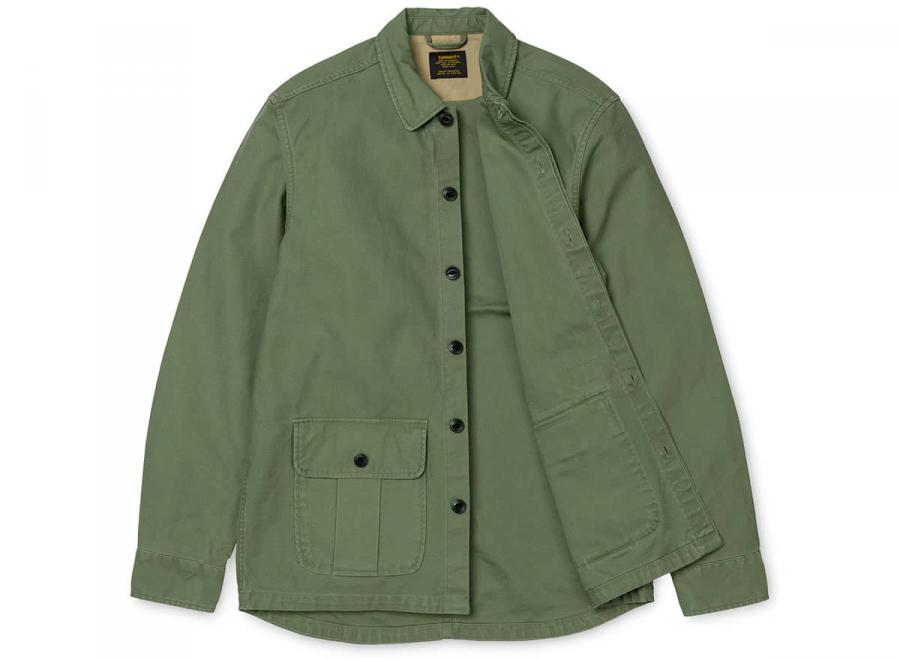 Carhartt Anson Shirt Jac Dollar Green I022424 - Carhartt Wip