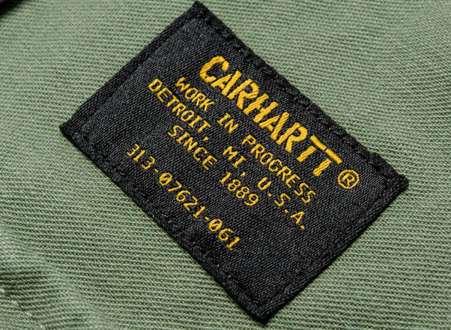 Carhartt Anson Shirt Jac Dollar Green I022424 - Carhartt Wip