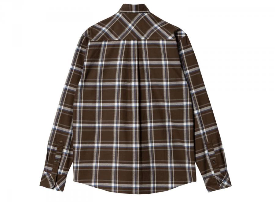 Carhartt Barten Shirt Check Buckeye I032264 - Carhartt Wip