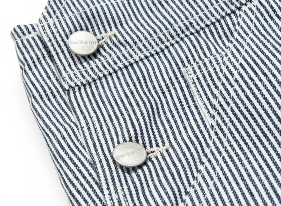 Carhartt Bib Overall Indigo Blue / White I024877 - Carhartt Wip