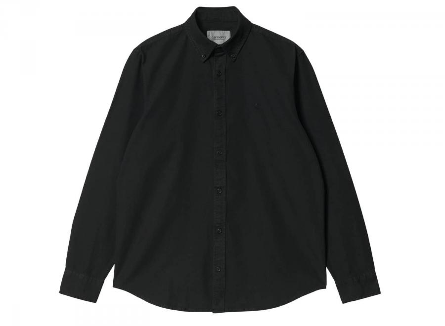 Carhartt Bolton Shirt Black I030238 - Carhartt Wip