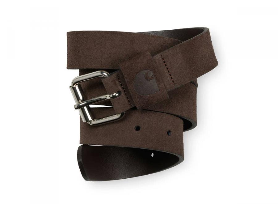 Carhartt C-Logo Belt Cow Leather Tobacco I022600 - Carhartt Wip
