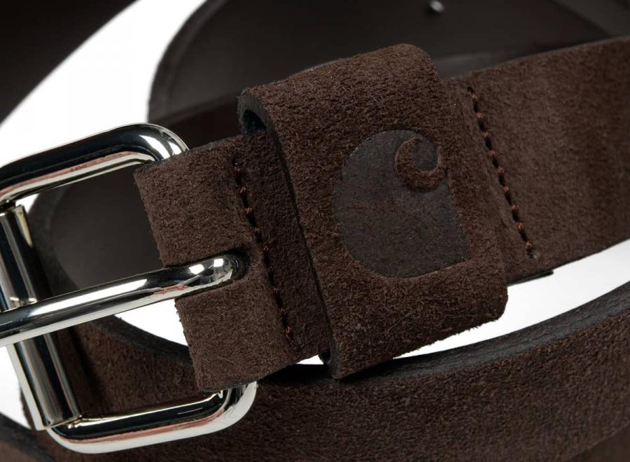 Carhartt C-Logo Belt Cow Leather Tobacco I022600 - Carhartt Wip