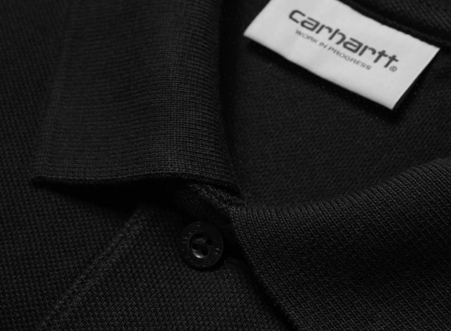 Carhartt Chase Pique Polo Black / Gold I023807 - Carhartt Wip