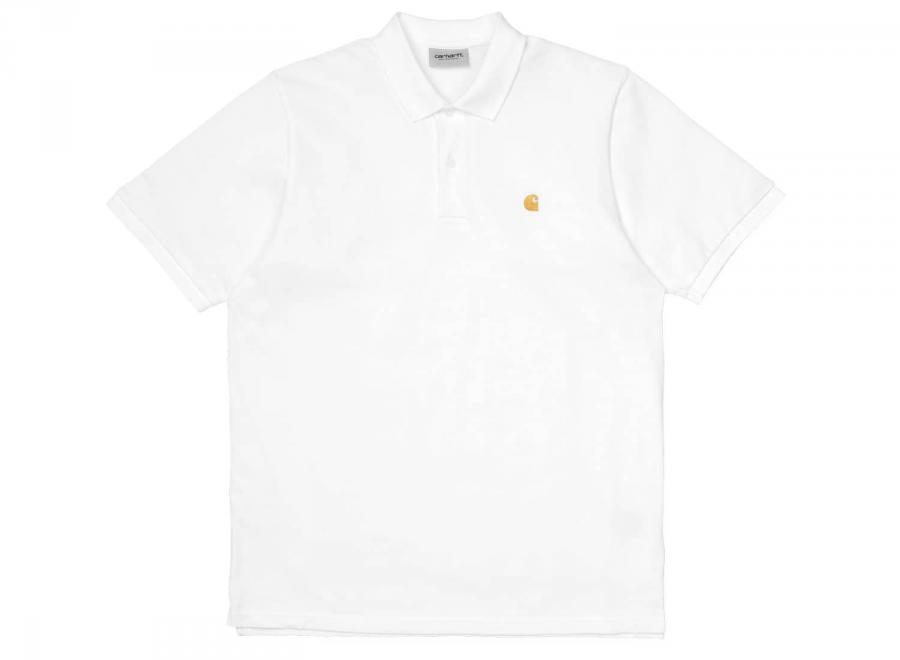 Carhartt Chase Pique Polo White I023807 - Carhartt Wip