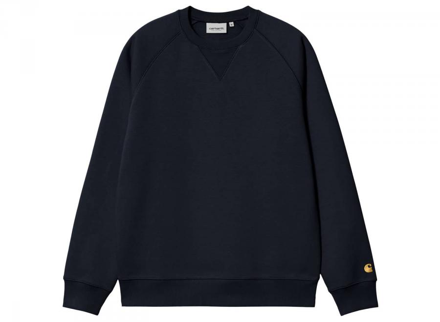 Carhartt Chase Sweat Dark Navy / Gold I033660 - Carhartt Wip