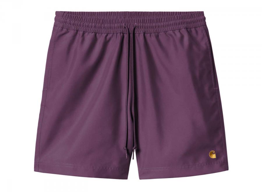 Carhartt Chase Swim Trunks Huckleberry / Gold I035062 - Carhartt Wip