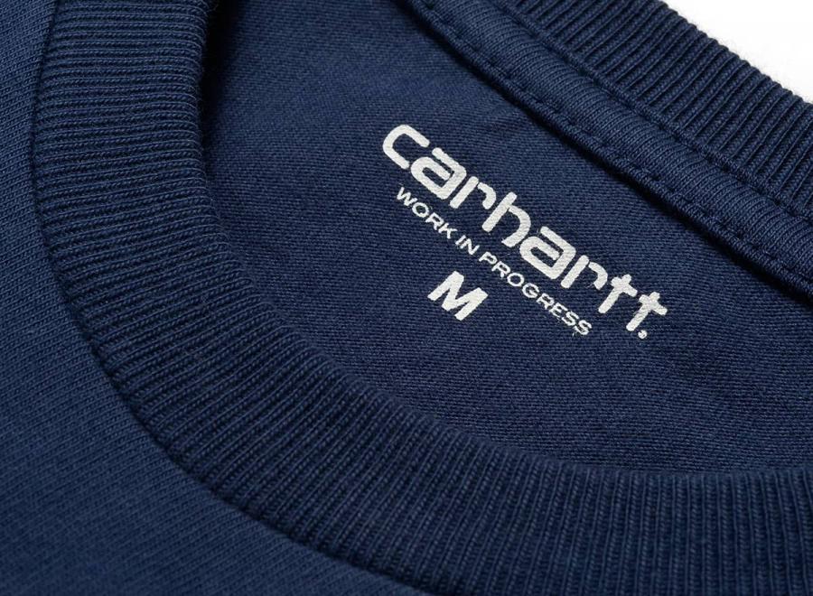 Carhartt Chase Tshirt Blue / Gold I021949 - Carhartt Wip