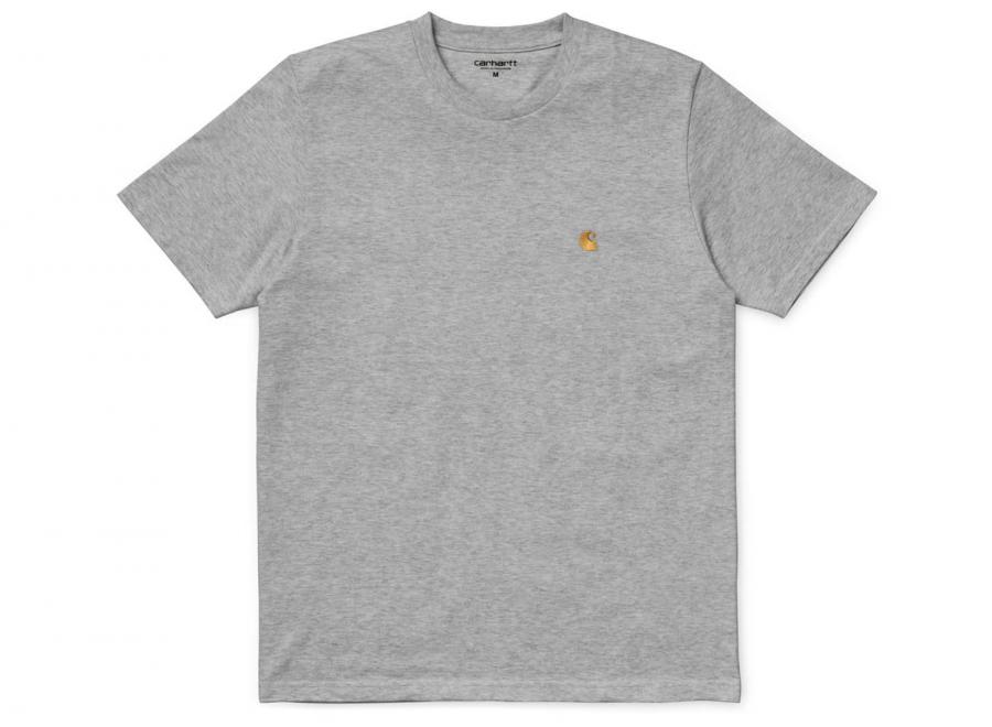 Carhartt Chase Tshirt Grey I026391 - Carhartt Wip