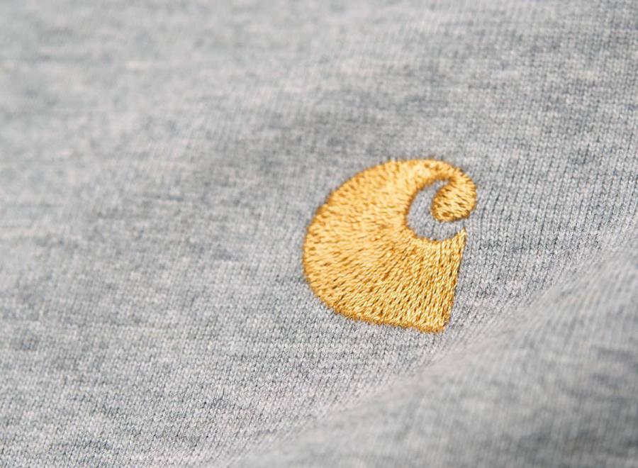 Carhartt Chase Tshirt Grey I026391 - Carhartt Wip