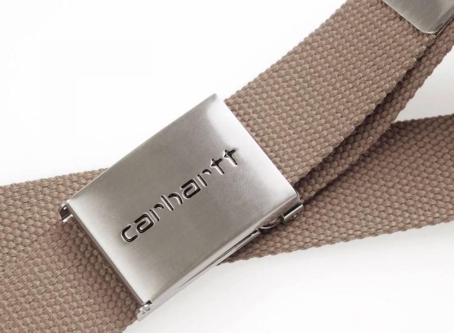 Carhartt Clip Belt Chrome Leather I019176 - Carhartt Wip