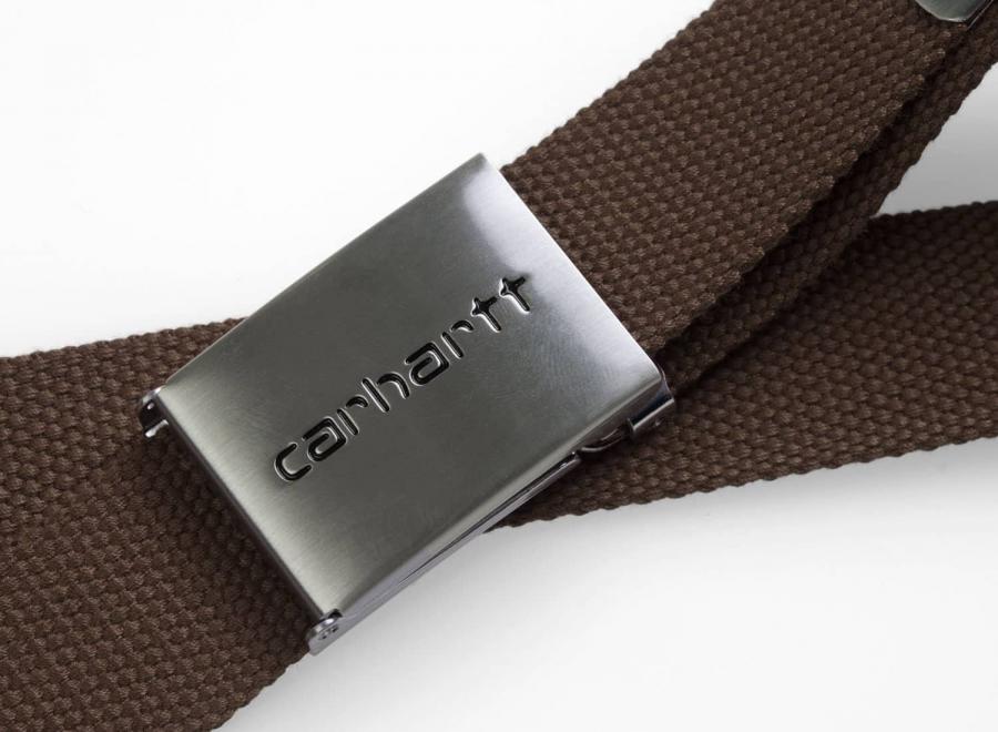 Carhartt Clip Belt Chrome Tobacco I019176 - Carhartt Wip