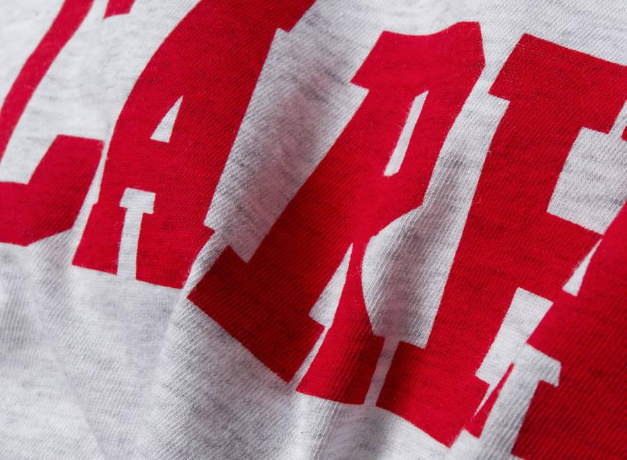 Carhartt College Tshirt Ash / Chili I018486 - Carhartt Wip
