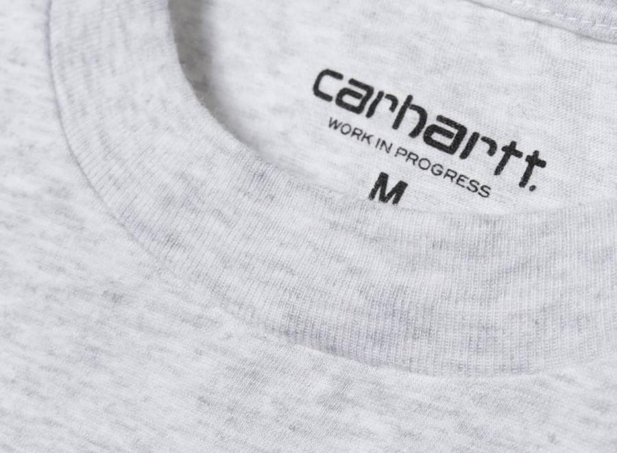 Carhartt College Tshirt Ash / Chili I018486 - Carhartt Wip