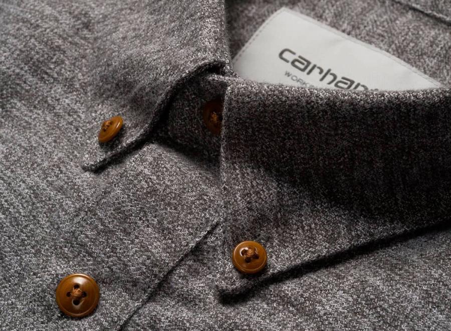 Carhartt Cram Shirt Dark Grey I014909 - Carhartt Wip
