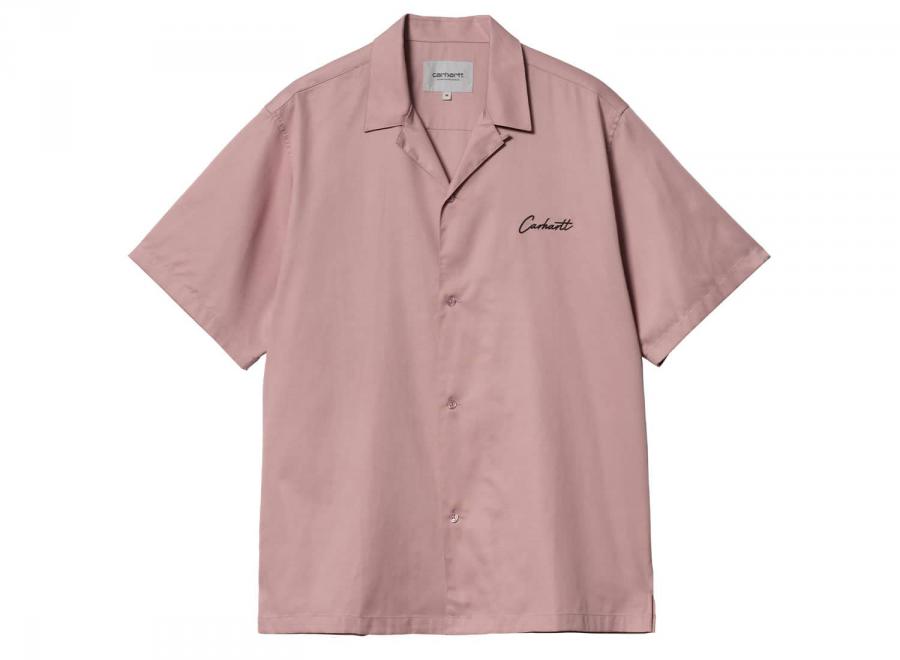 Carhartt Delray Shirt Glassy Pink / Wax I031465 - Carhartt Wip
