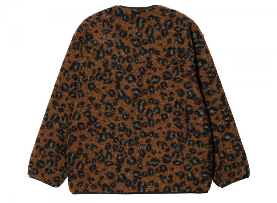 Carhartt Devin Liner Camo Leopard Jacquard Tamarind / Black I032244 - Carhartt Wip