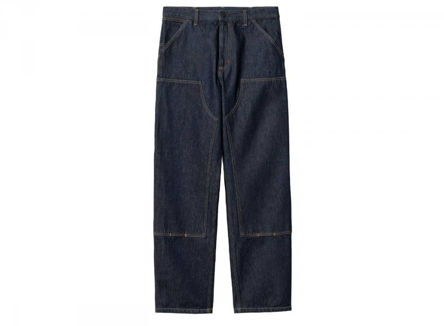 Carhartt Double Knee Pant Blue Rinsed I032699 - Carhartt Wip