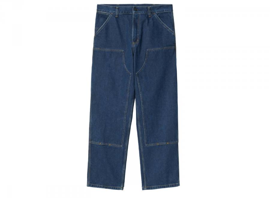 Carhartt Double Knee Pant Blue Stone Washed I032699 - Carhartt Wip