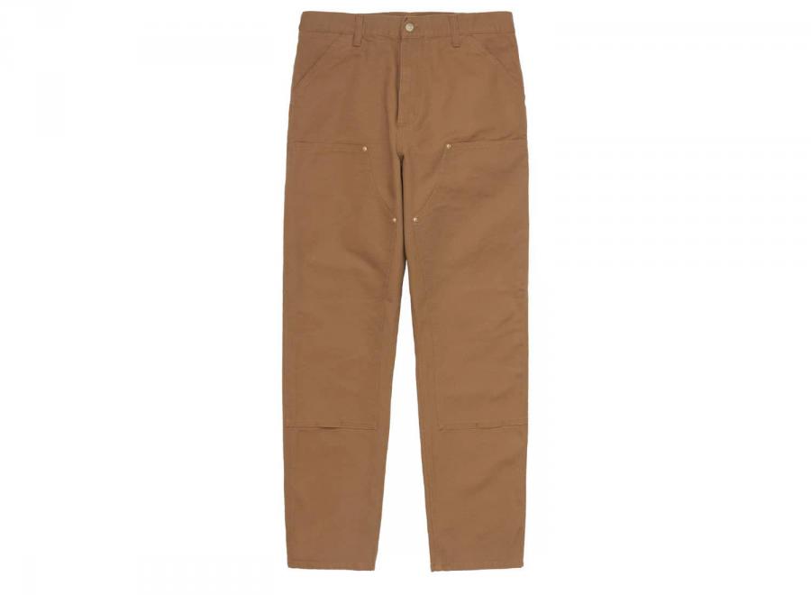 Carhartt Double Knee Pant Hamilton Brown Rinsed I031501 - Carhartt Wip