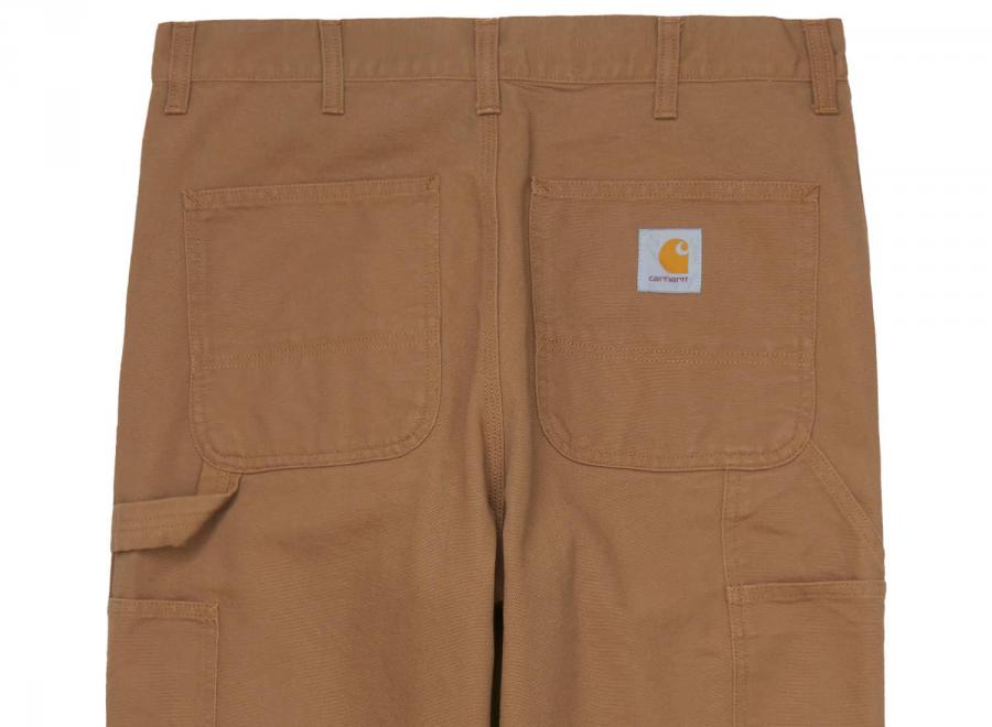 Carhartt Double Knee Pant Hamilton Brown Rinsed I031501 - Carhartt Wip