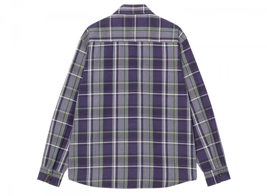 Carhartt Hobart Shirt Check Aura I033820 - Carhartt Wip